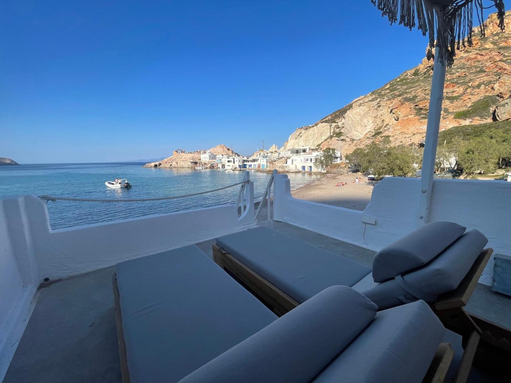 Blu Intenso Boathouse Firopotamos Exterior photo